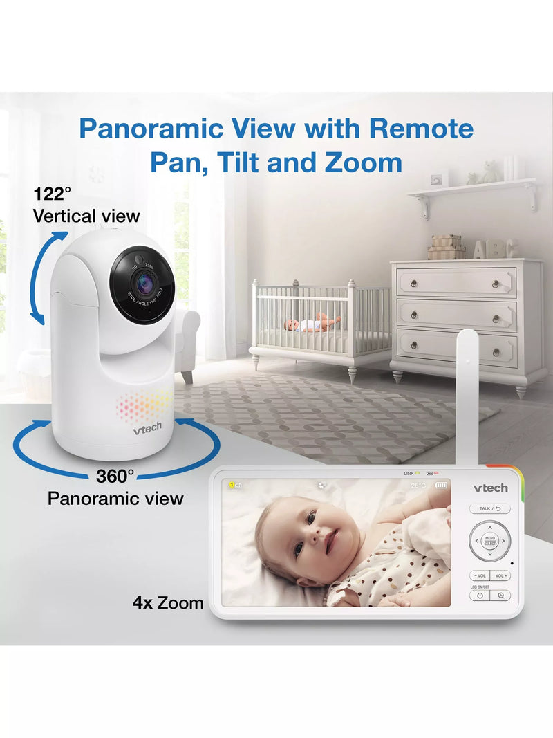 VTech VM6361HD 720p video baby monitor 5.5 inch, UK version