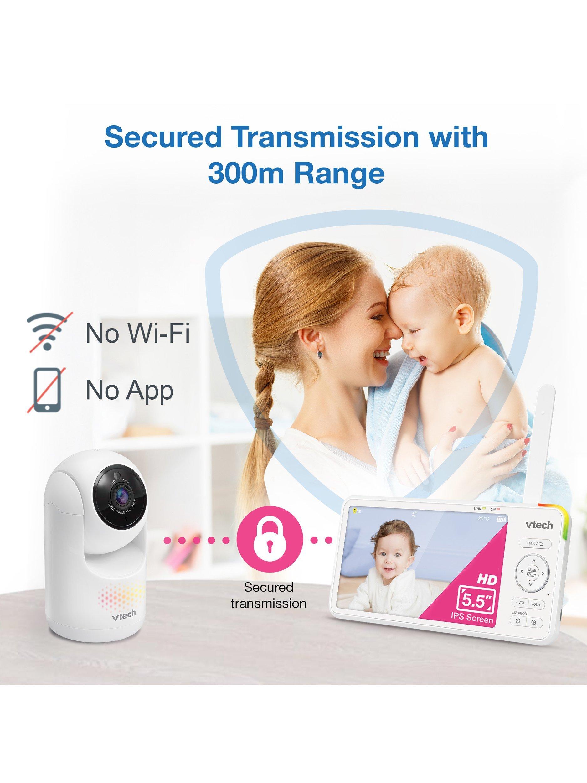VTech VM6361HD 720p video baby monitor 5.5 inch, UK version