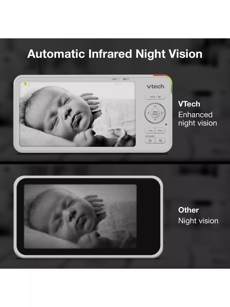 VTech VM6361HD 720p video baby monitor 5.5 inch, UK version