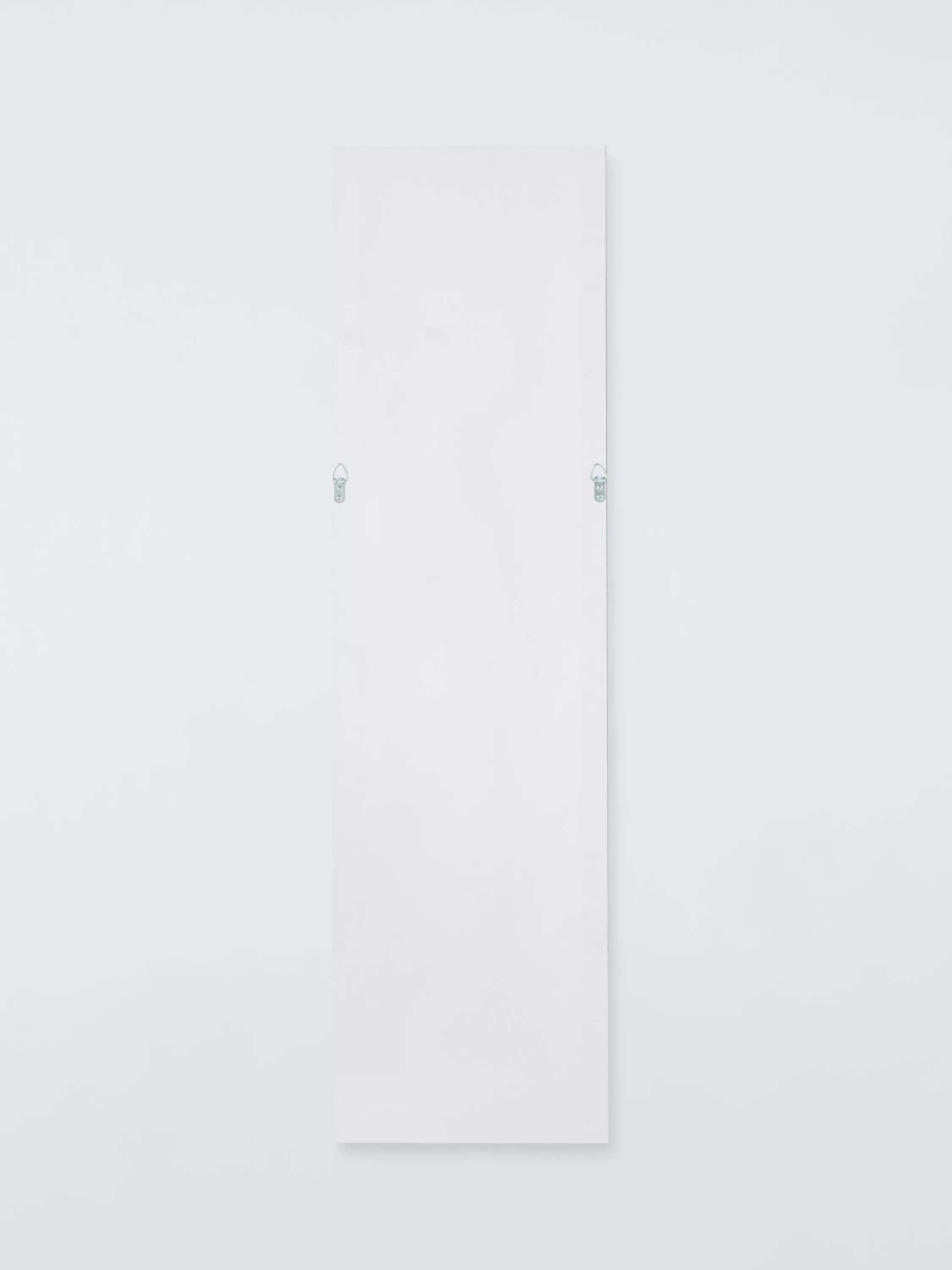 John Lewis black rectangular wall mirror 117x27cm (British brand)
