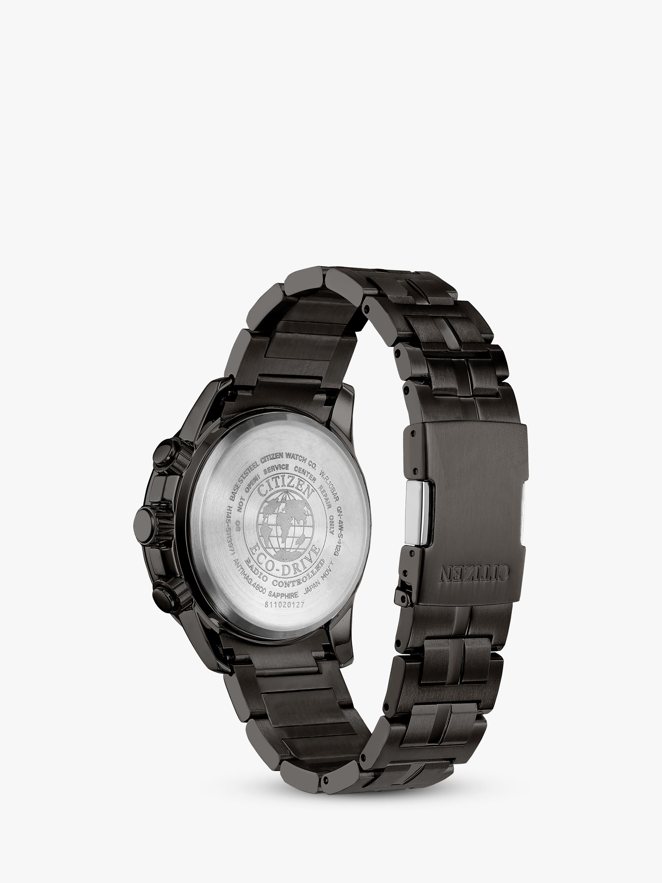 Citizen Chrono A.T men's watch black ion plated - British product