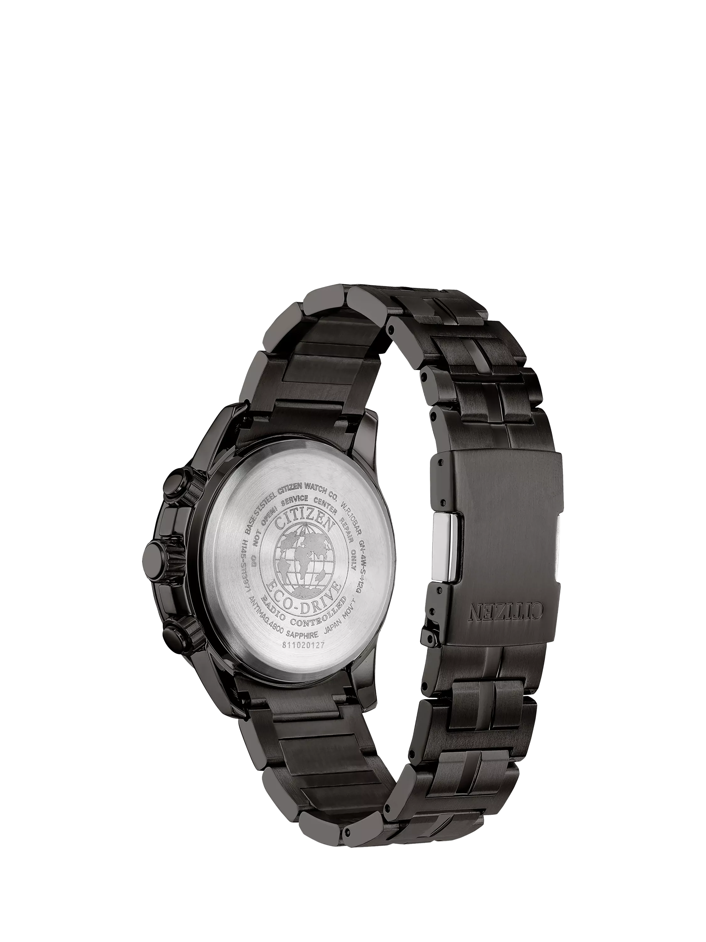 Citizen Chrono A.T men's watch black ion plated - British product