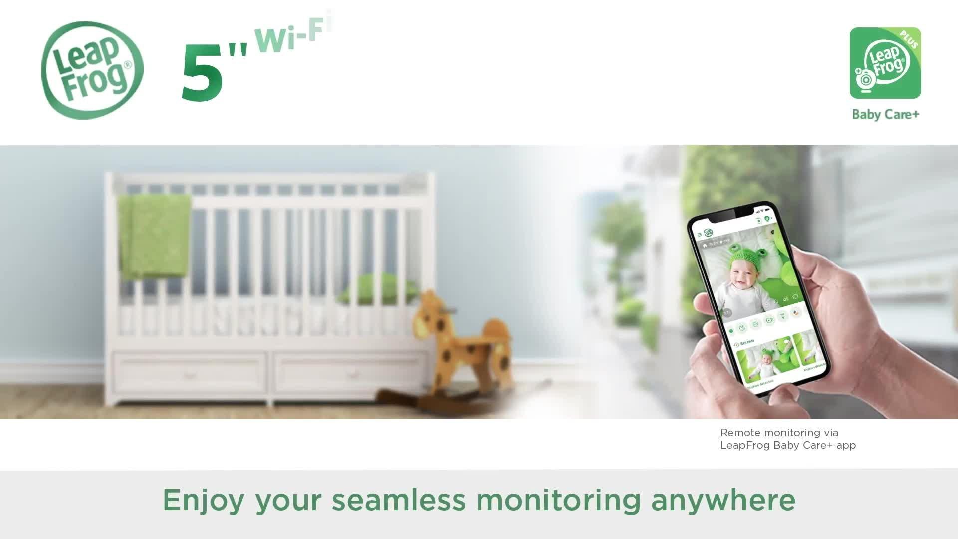 LeapFrog baby monitor LF4915HD 5 inch (British brand)