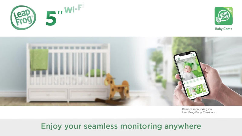 LeapFrog baby monitor LF4915HD 5 inch (British brand)