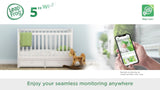LeapFrog baby monitor LF4915HD 5 inch (British brand)