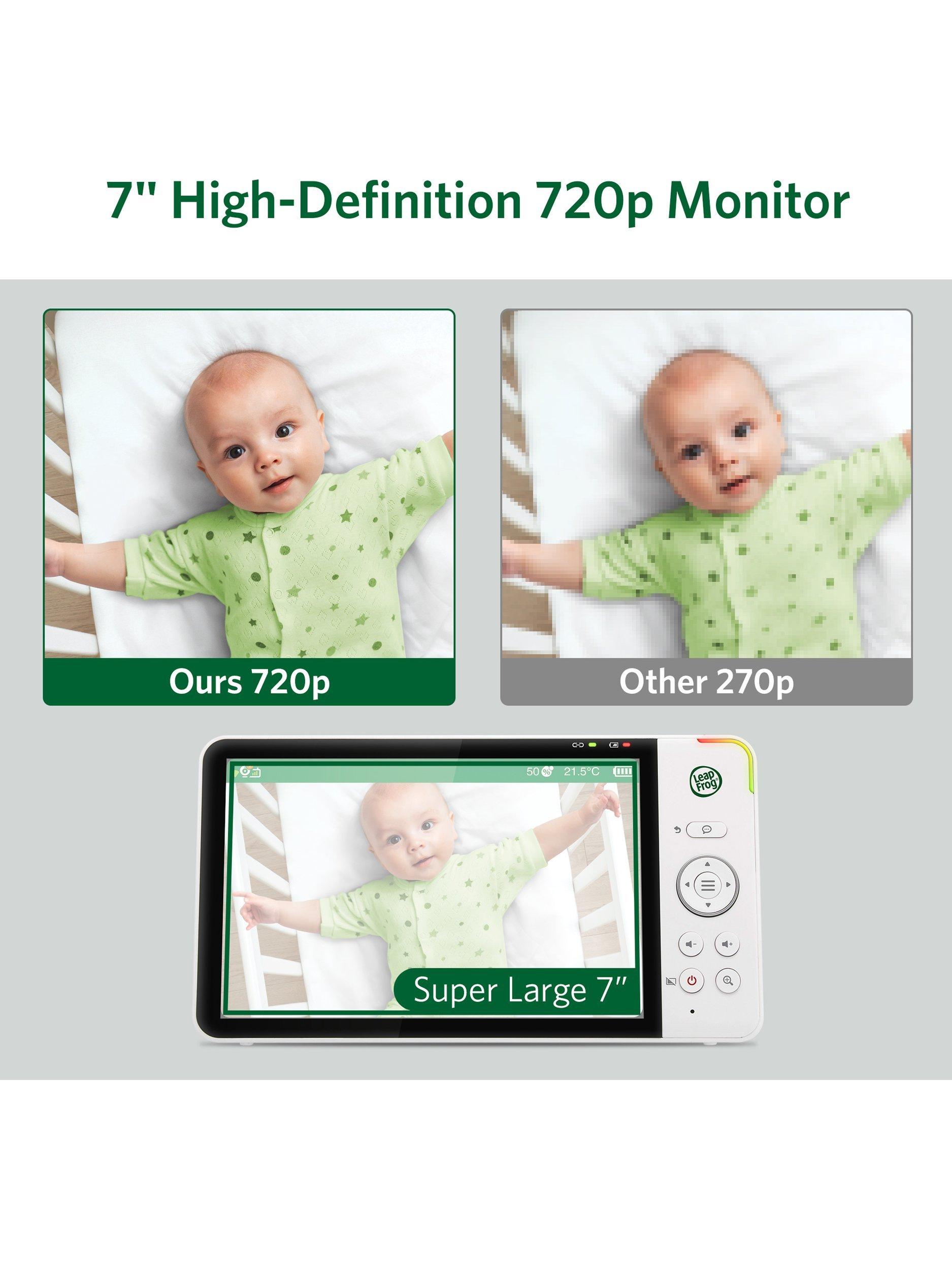 LeapFrog Wi-Fi smart baby monitor 7 inch, imported from the UK