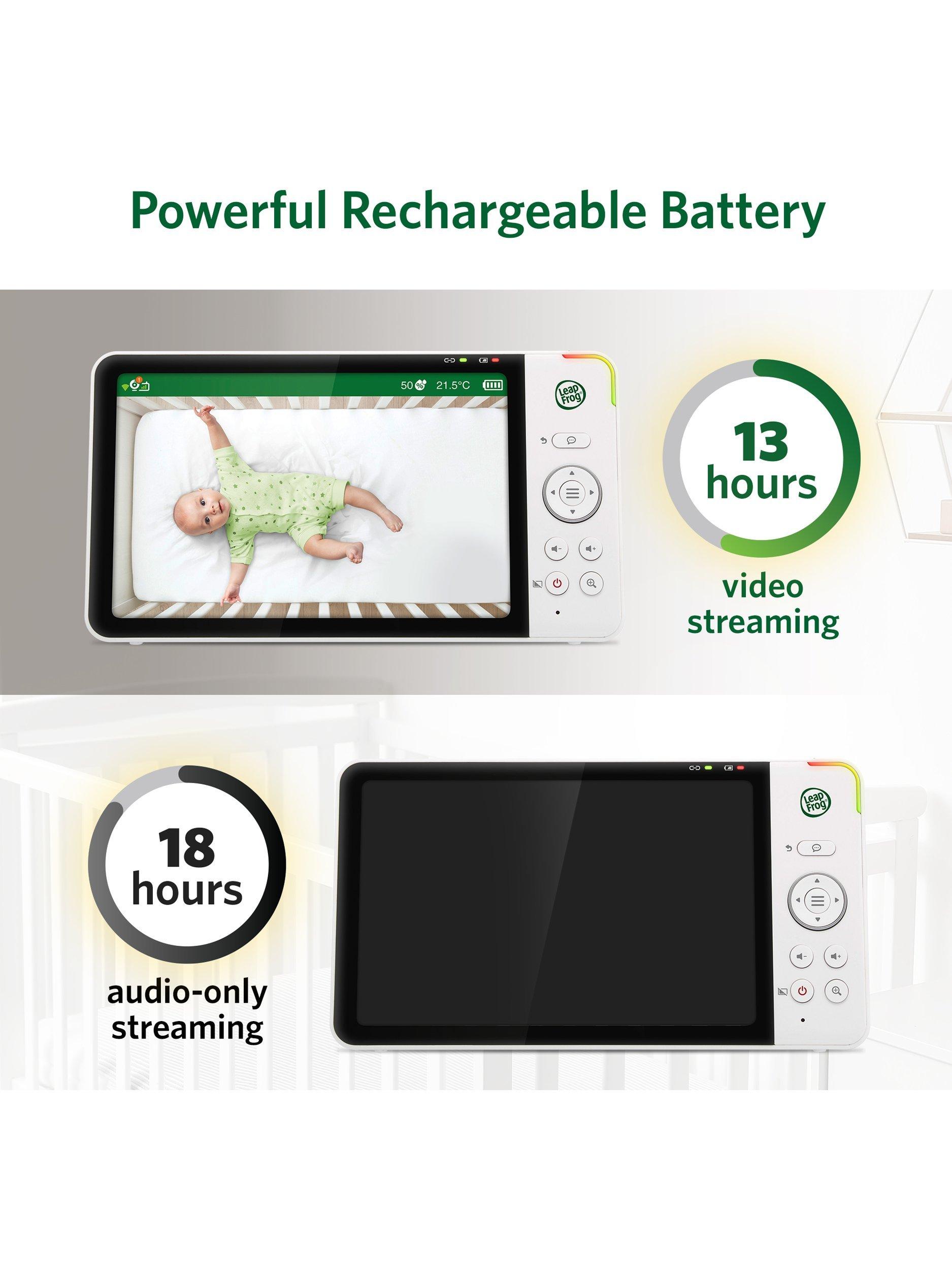 LeapFrog Wi-Fi smart baby monitor 7 inch, imported from the UK