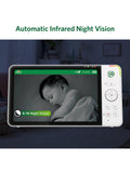 LeapFrog Wi-Fi smart baby monitor 7 inch, imported from the UK