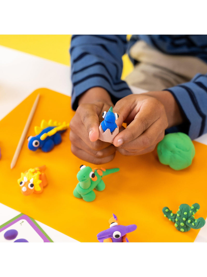 Floss & Rock dinosaur clay modelling kit (British brand)