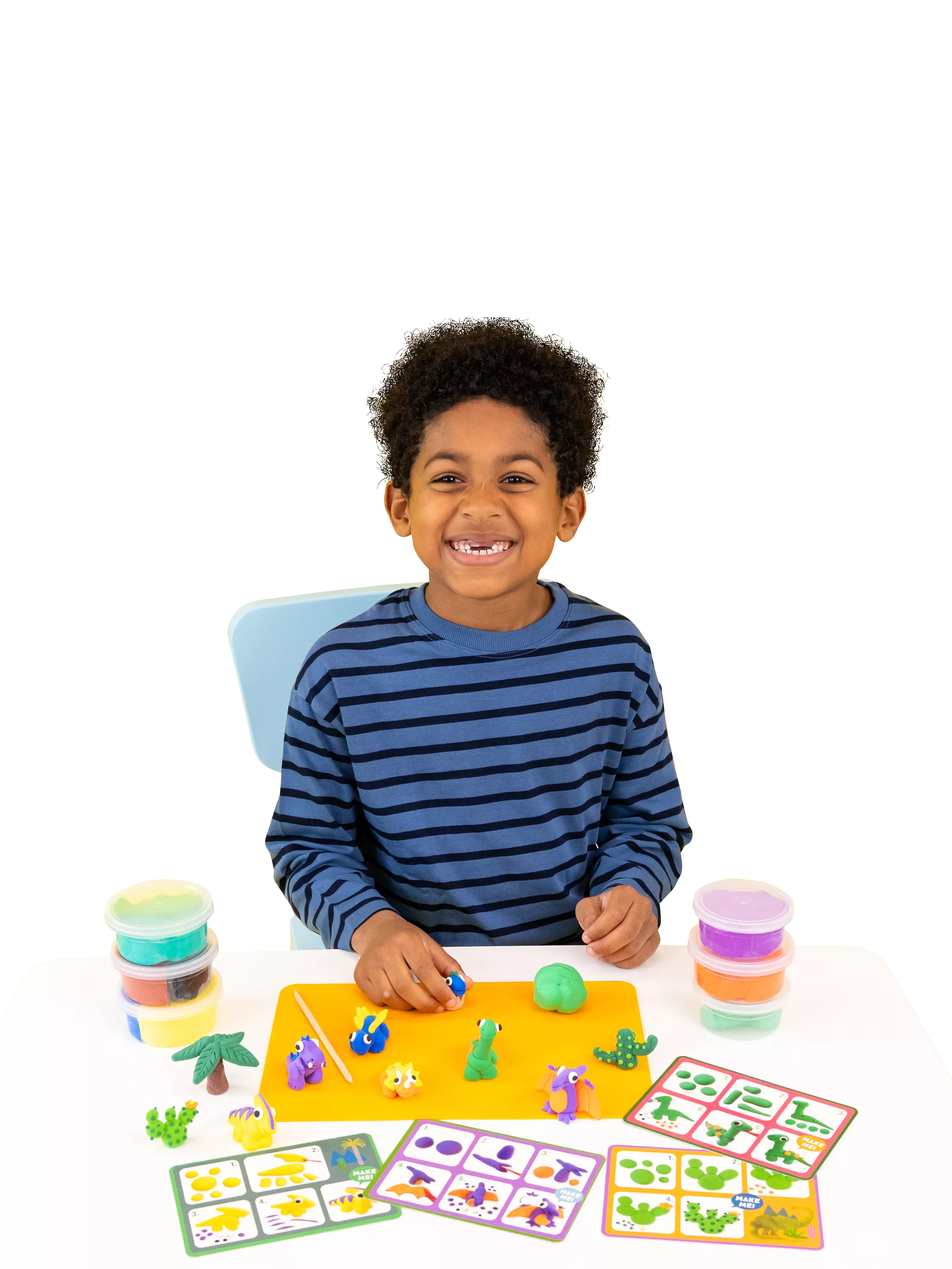 Floss & Rock dinosaur clay modelling kit (British brand)