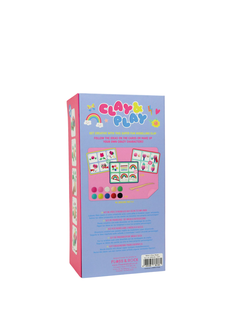 Floss & Rock Rainbow Fairy clay modelling kit, imported from the UK
