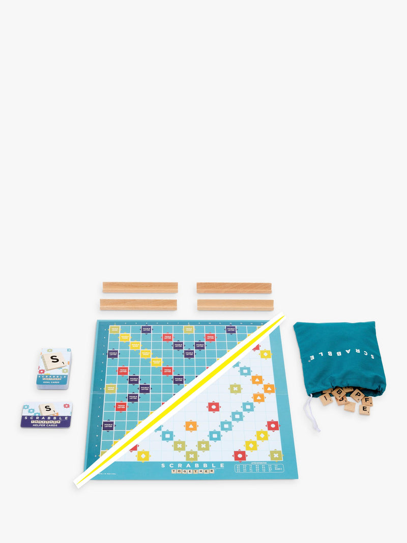 Mattel Scrabble 2-in-1 board game - British product