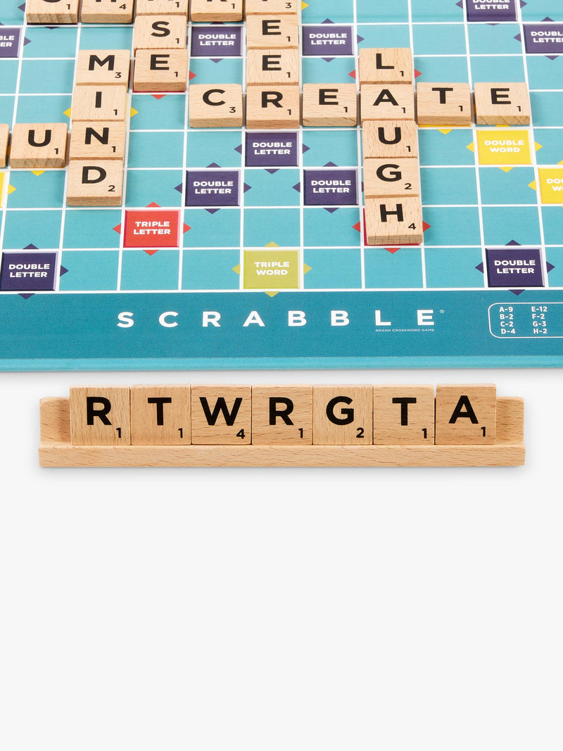 Mattel Scrabble 2-in-1 board game - British product