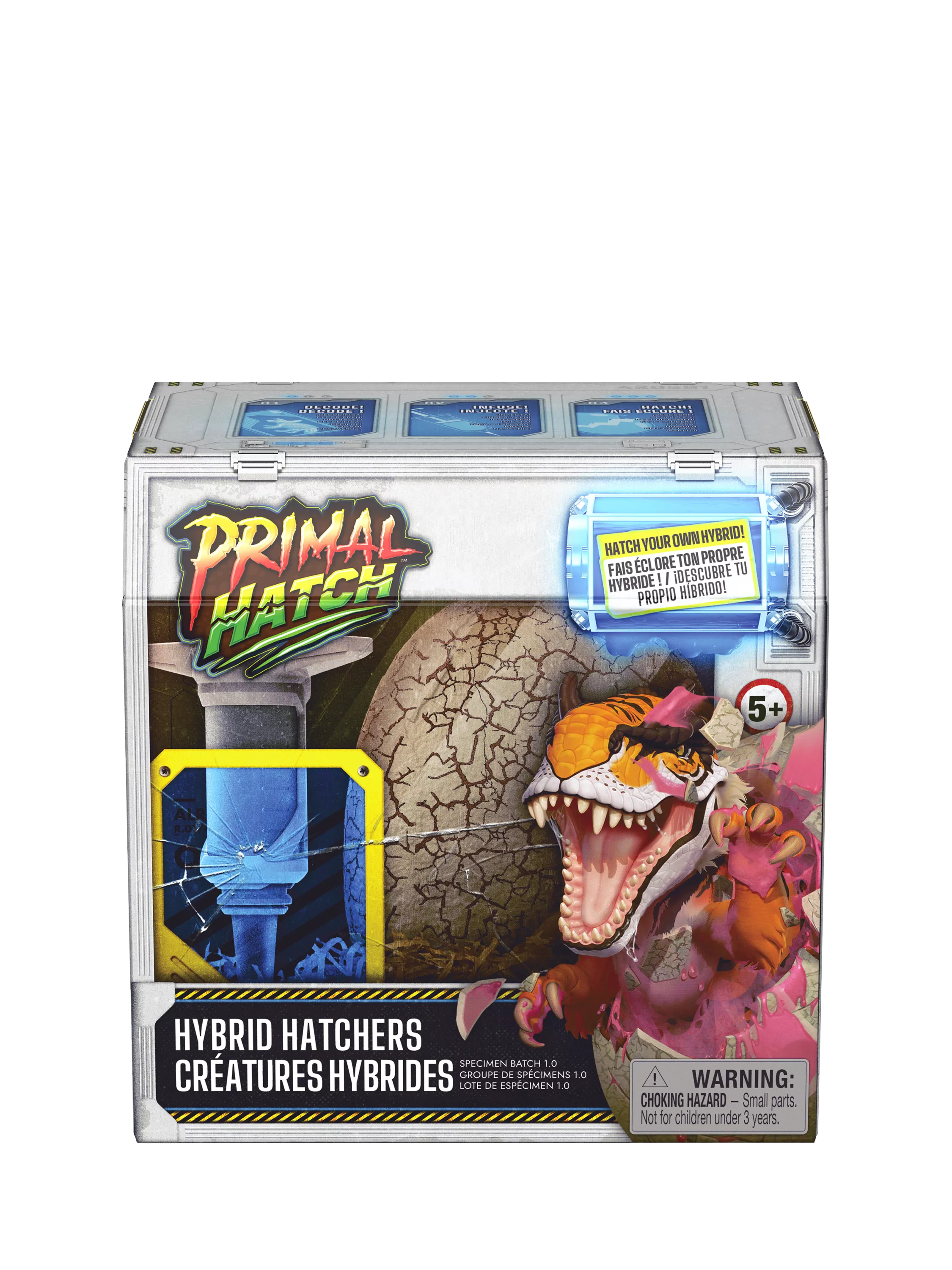 Jurassic Park Primal Hatch Hybrid Hatchers dinosaur toy 7.5cm - British product