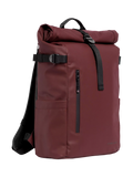 Stubble & Co The Roll Top Backpack, 20L, Garnet Red