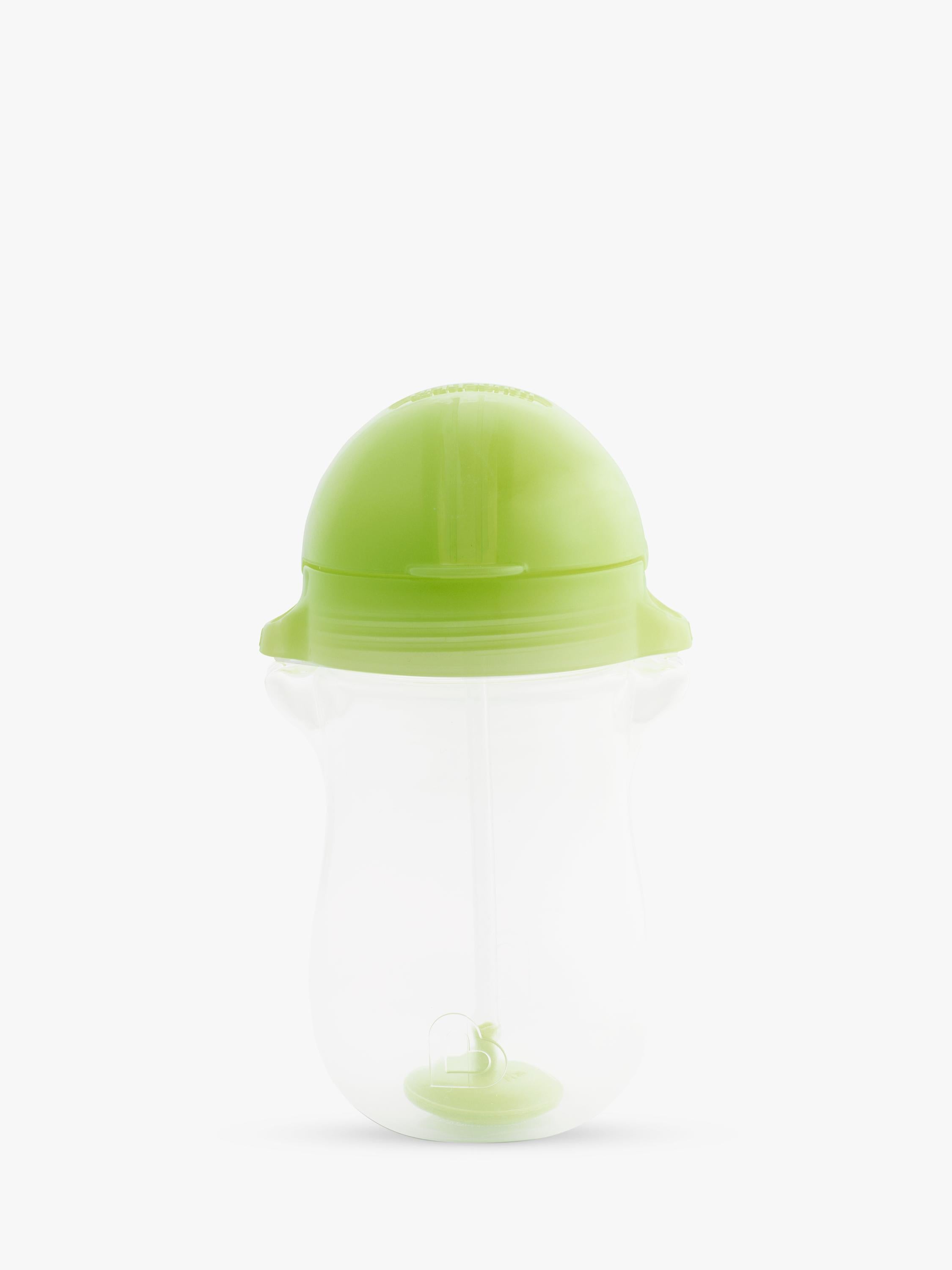 Munchkin weighted straw trainer cup blue green pack of 2, imported from the UK