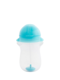 Munchkin weighted straw trainer cup blue green pack of 2, imported from the UK