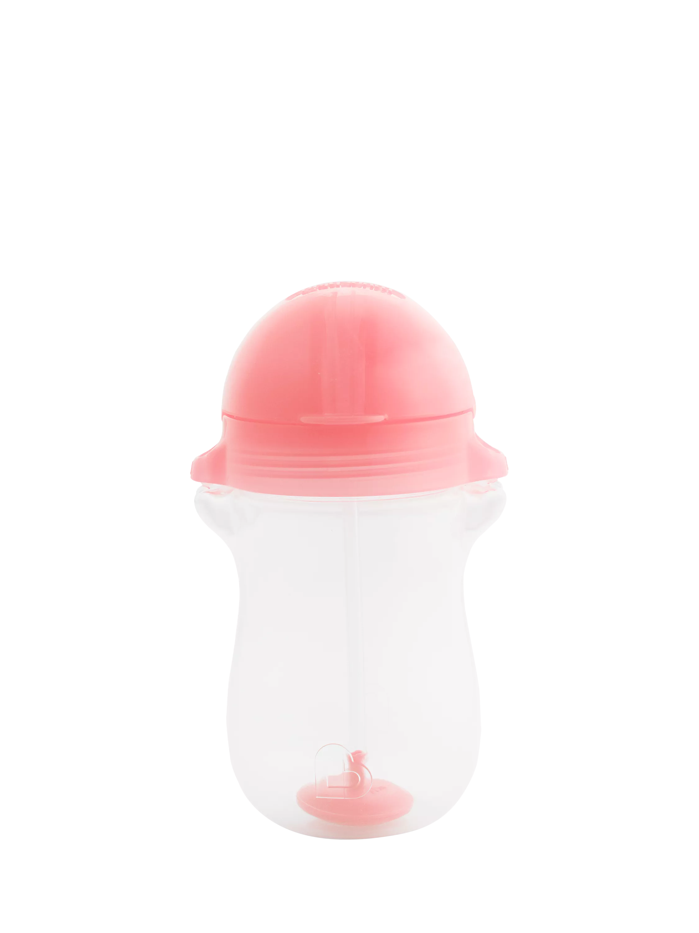 Munchkin weighted straw trainer cup pack of 2 pink purple 10oz (British brand)