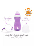 Munchkin first cup set of 2 in pink and purple - British product