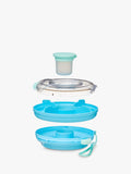 Munchkin snack container Blue Green (British brand)