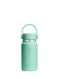 Micro Hydro Double Wall Vacuum Insulated Stainless Steel Drinks Bottle with Removable Strap, 200ml, Mermaid Green