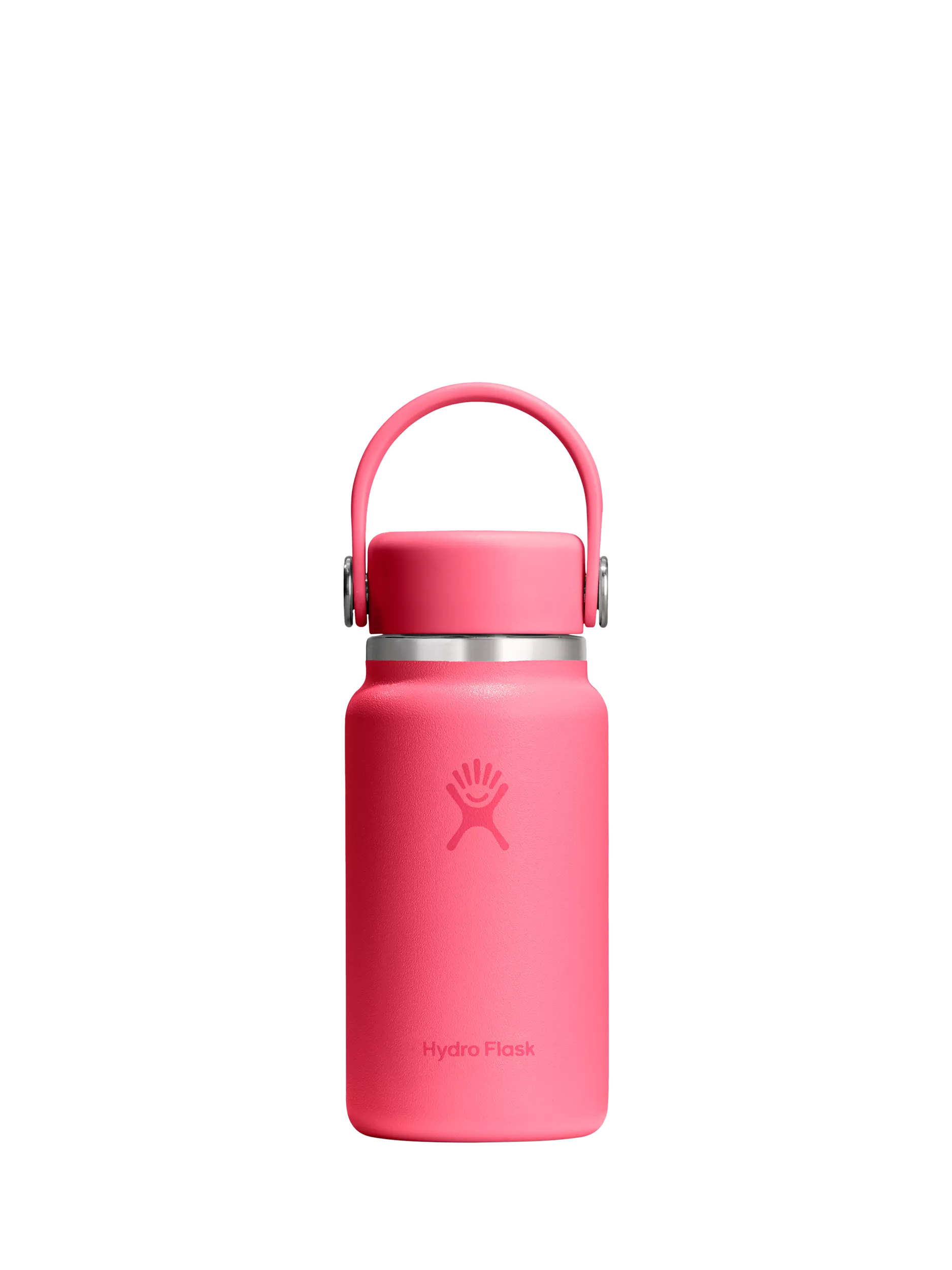 Micro Hydro Double Wall Vacuum Insulated Stainless Steel Drinks Bottle with Removable Strap, 200ml, Popstar Pink