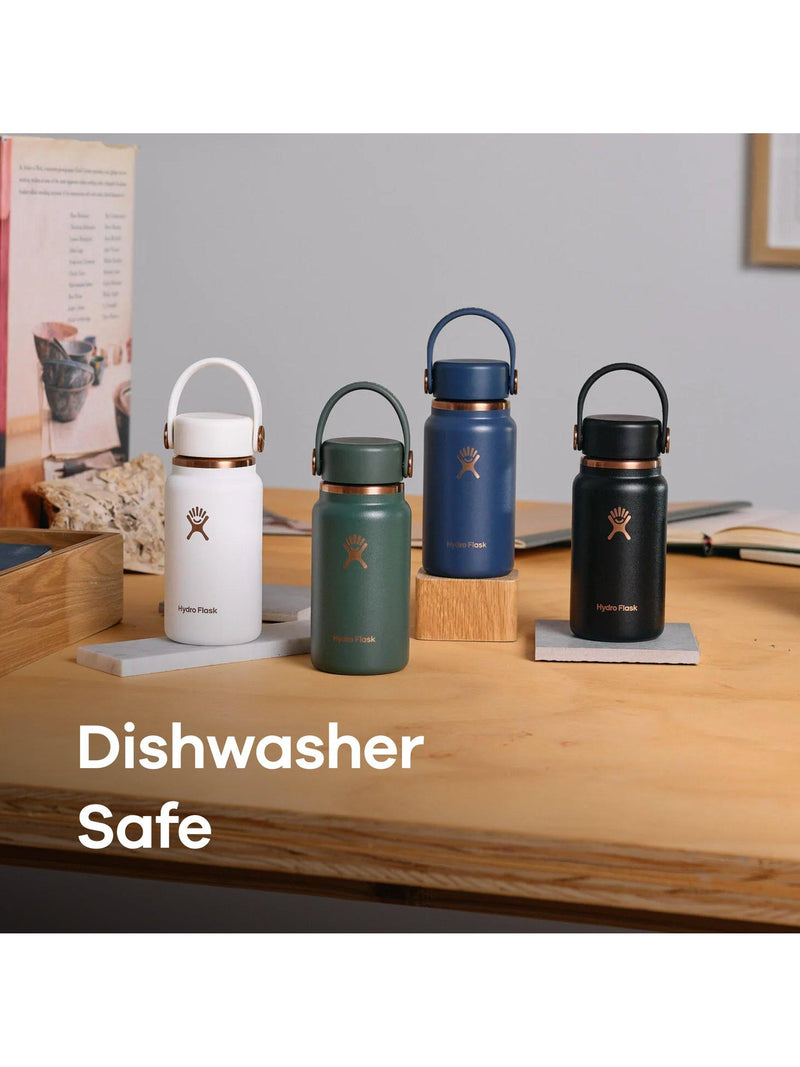 Hydro Flask Micro 200ml vacuum insulated bottle, imported from the UK