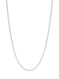 BARTLETT LONDON silver-toned chain necklace - British product