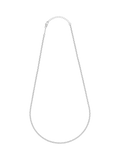 BARTLETT LONDON silver-toned chain necklace - British product