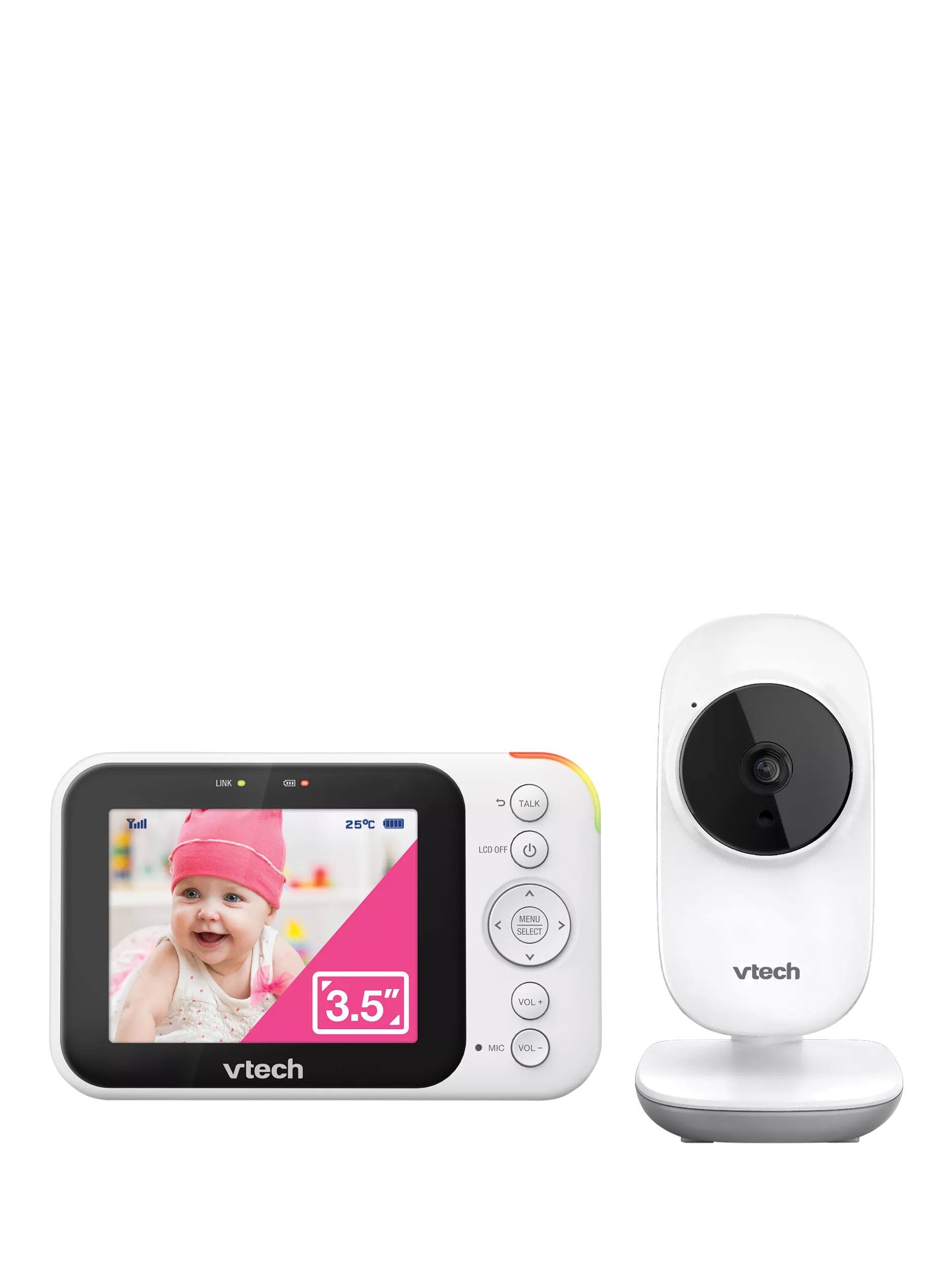 VTech VM4252 video baby monitor 3.5 inch, UK version