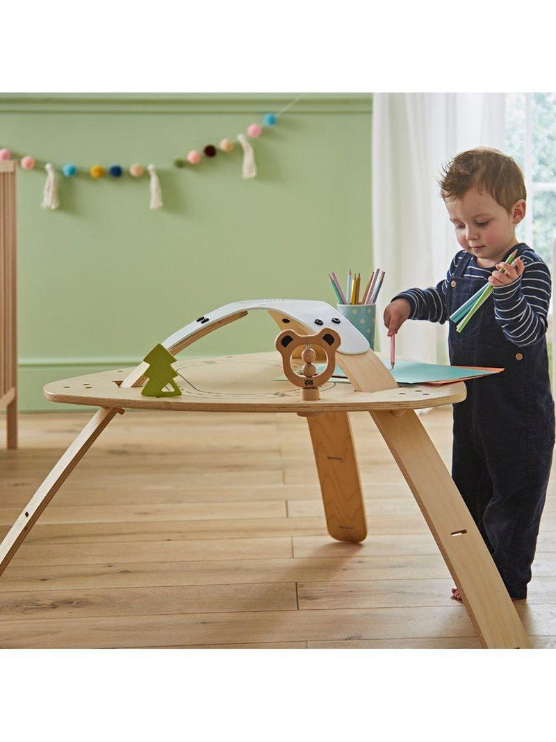 Little Hoppa 3-in-1 baby gym bouncer activity table, imported from the UK