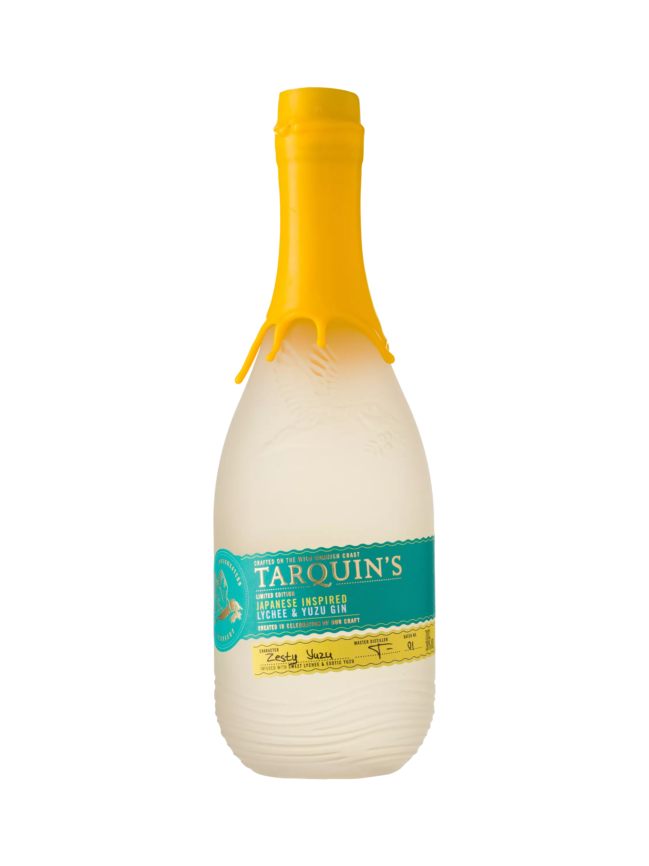 Tarquin's Lychee & Yuzu Gin 70cl bottle - British product