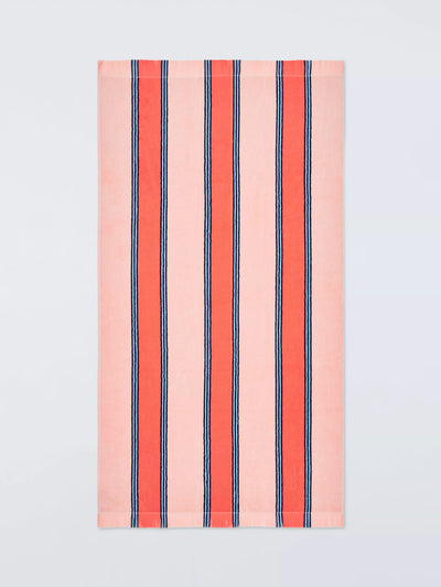 John Lewis John Lewis Stripe Terry Cotton Beach Towel 160 x 86 cm- Buy online at McGrocer