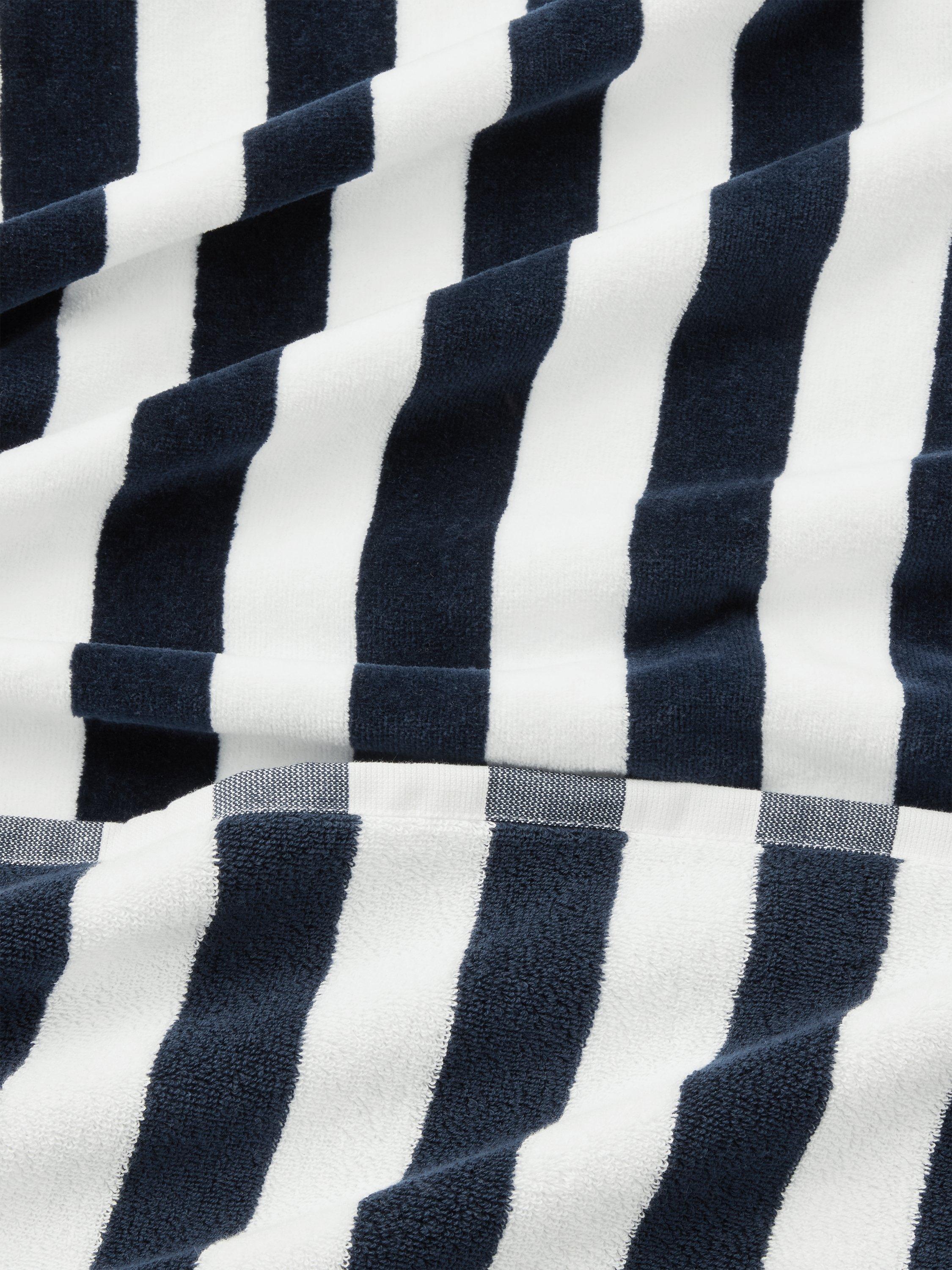 John Lewis stripe velour beach towel 160x86cm - British product