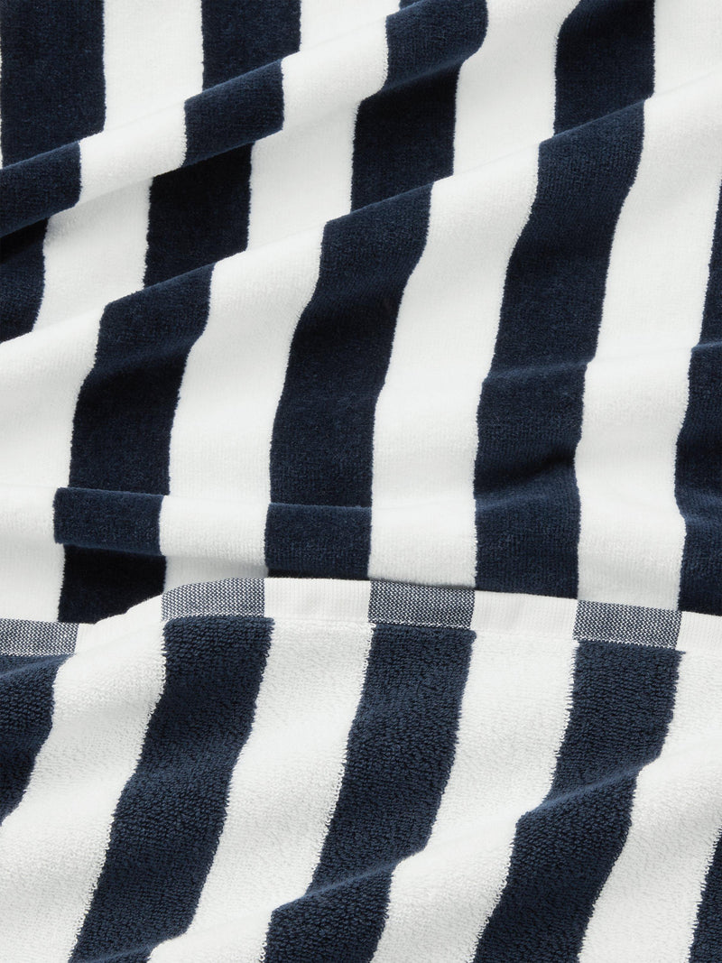 John Lewis stripe velour beach towel 160x86cm - British product
