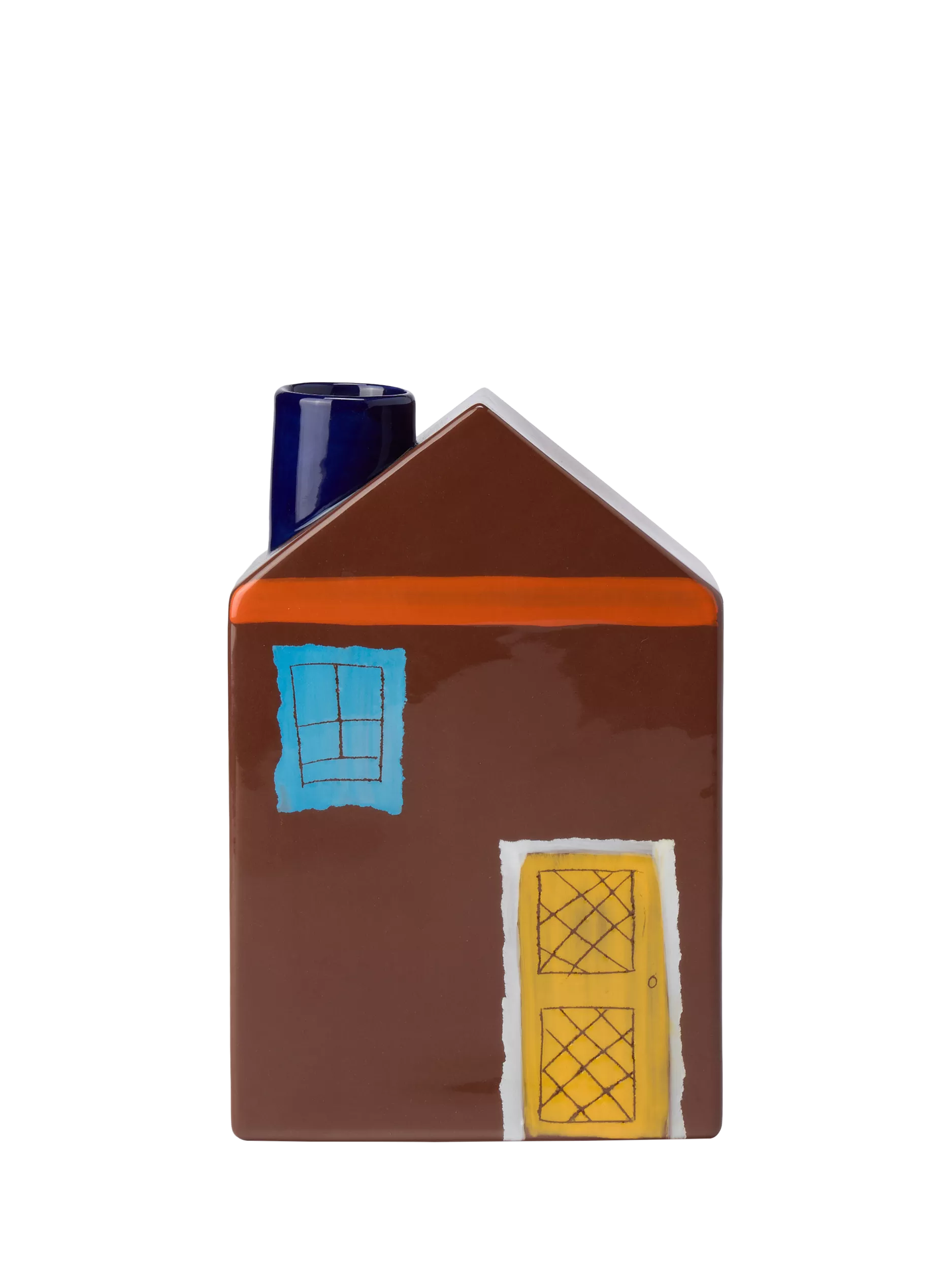 The Conran Shop Oddments ceramic house vase, imported from the UK