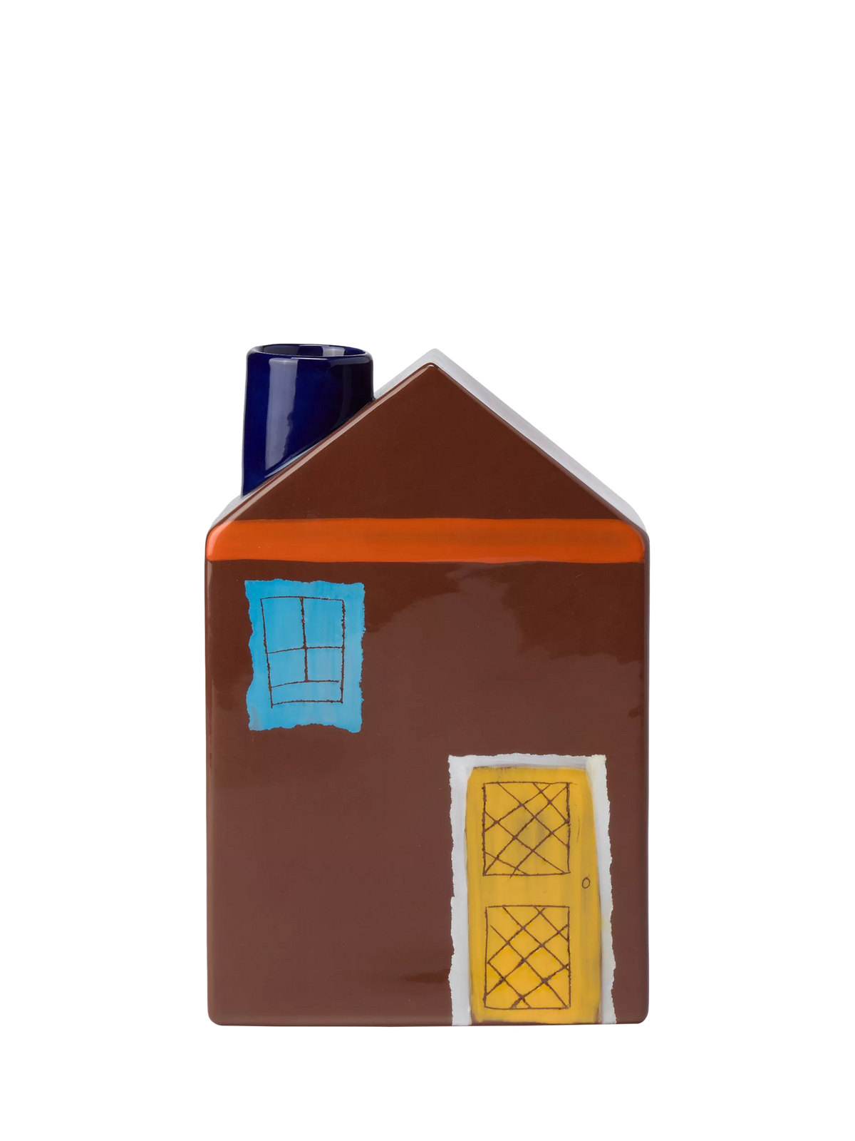 The Conran Shop Oddments ceramic house vase, imported from the UK