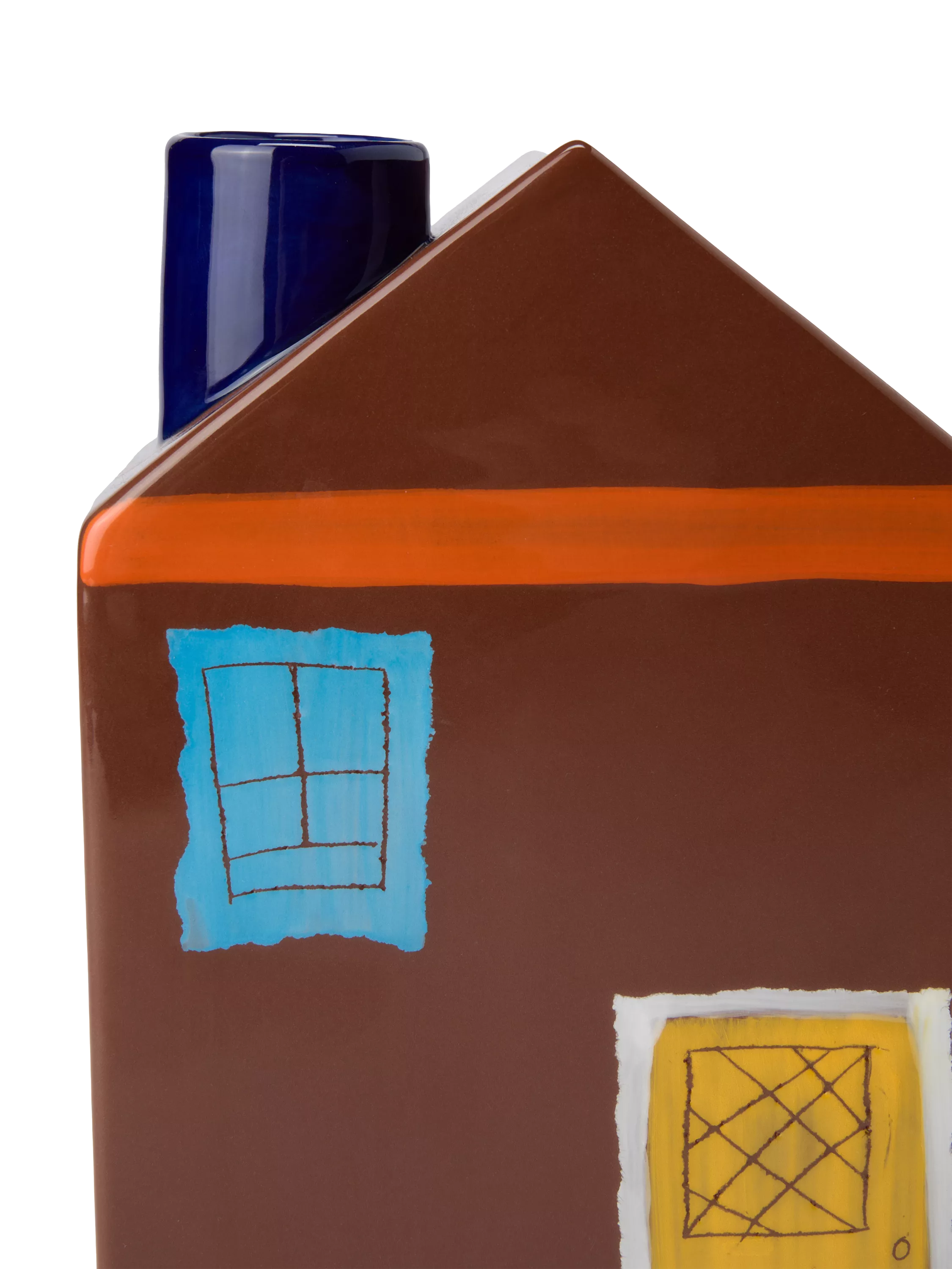 The Conran Shop Oddments ceramic house vase, imported from the UK