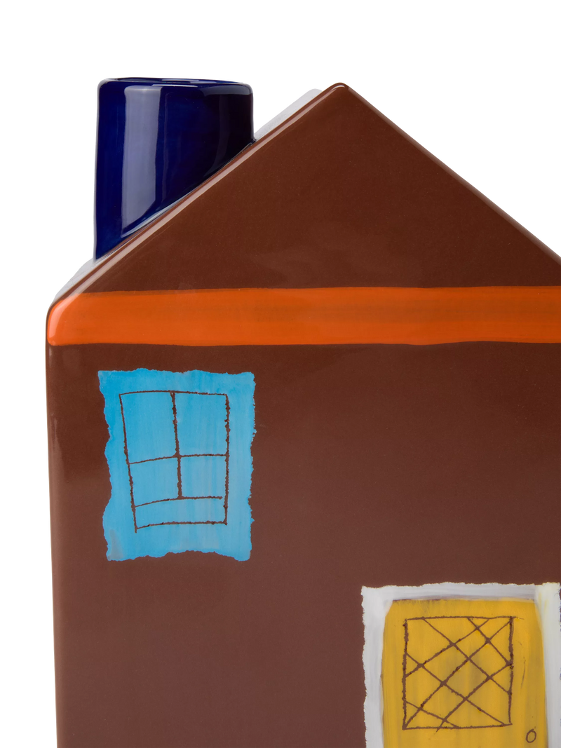 The Conran Shop Oddments ceramic house vase, imported from the UK
