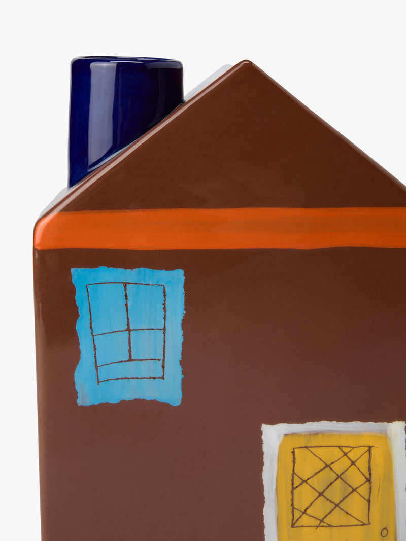 The Conran Shop Oddments ceramic house vase, imported from the UK