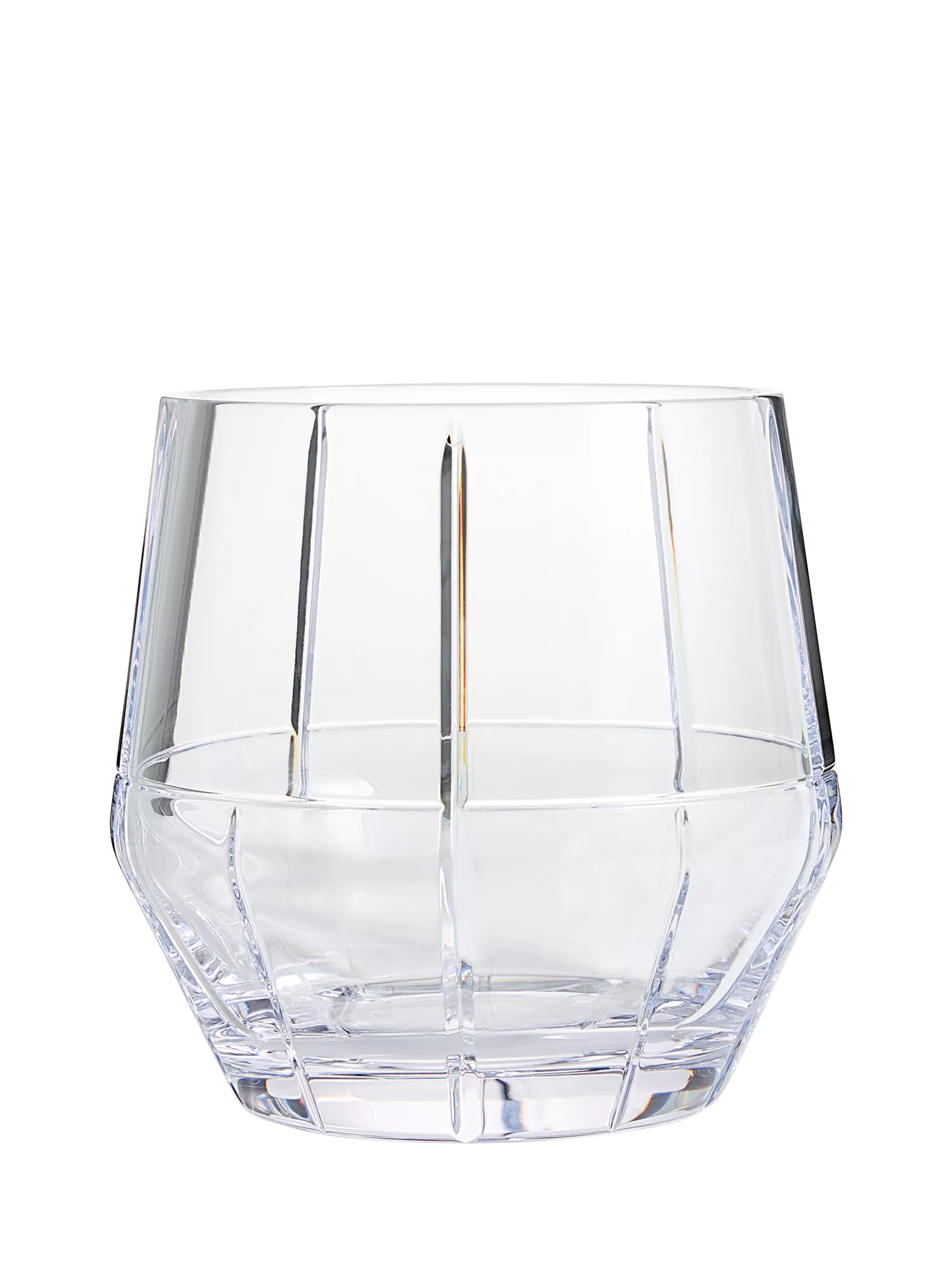 Vera Wang Luxe Graphite crystal ice bucket vase H16cm, imported from the UK