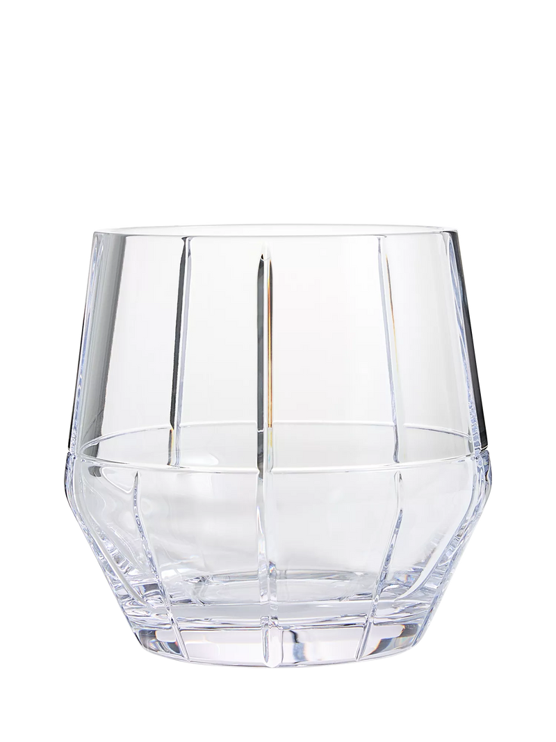 Vera Wang Luxe Graphite crystal ice bucket vase H16cm, imported from the UK