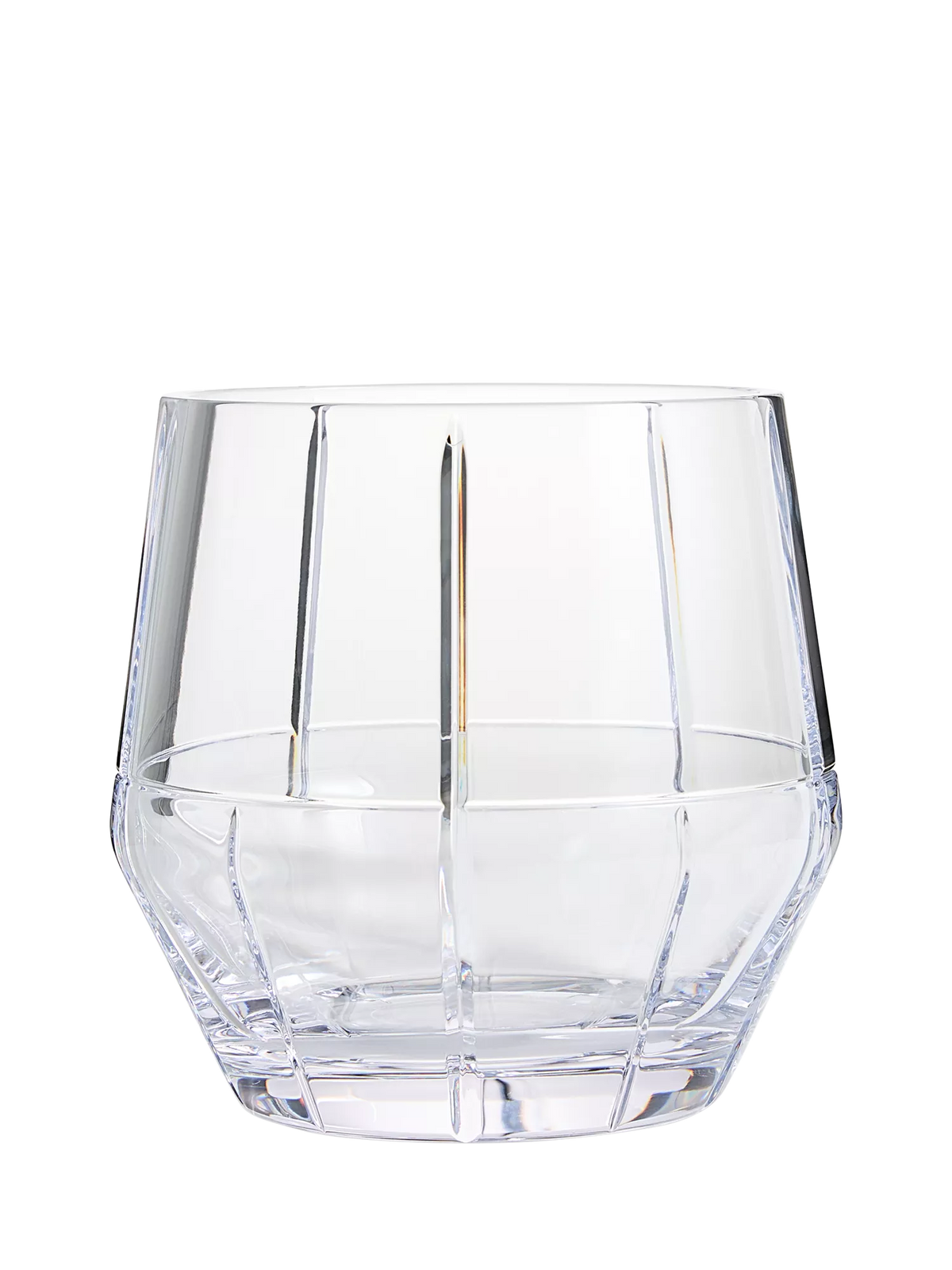 Vera Wang Luxe Graphite crystal ice bucket vase H16cm, imported from the UK