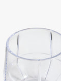 Vera Wang Luxe Graphite crystal ice bucket vase H16cm, imported from the UK