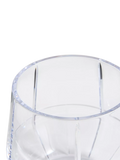 Vera Wang Luxe Graphite crystal ice bucket vase H16cm, imported from the UK
