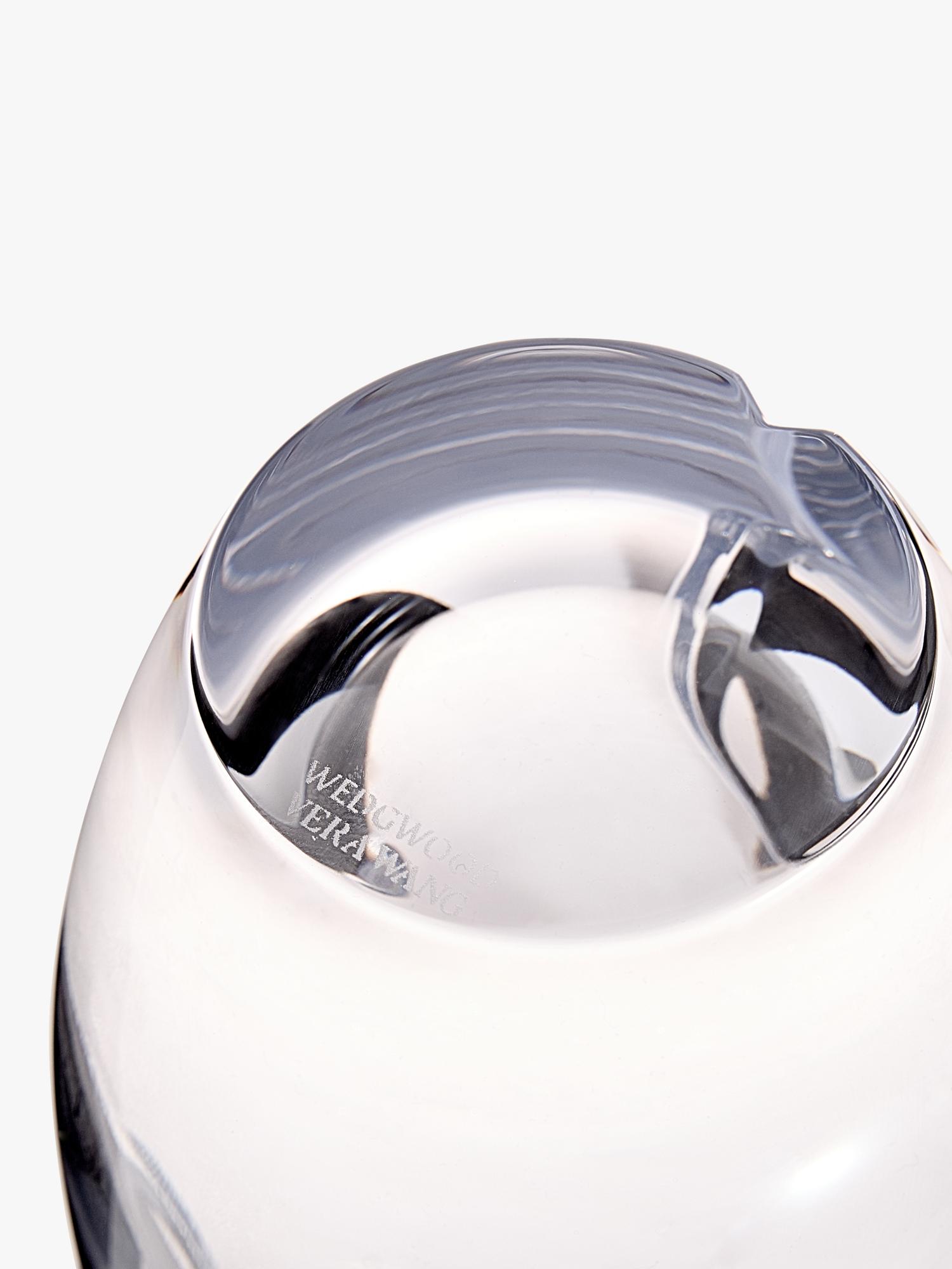 Vera Wang crystal cut glass vase 21cm (British brand)