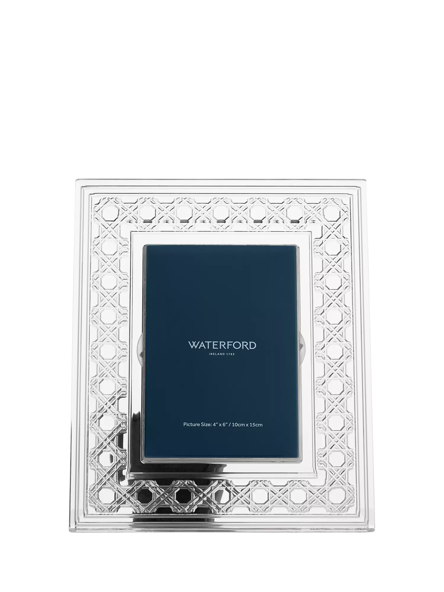 Waterford Opulence crystal photo frame 4x6 inches - British product