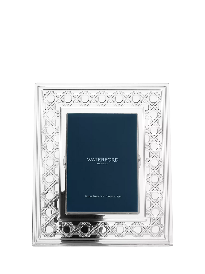 Waterford Opulence crystal photo frame 4x6 inches - British product