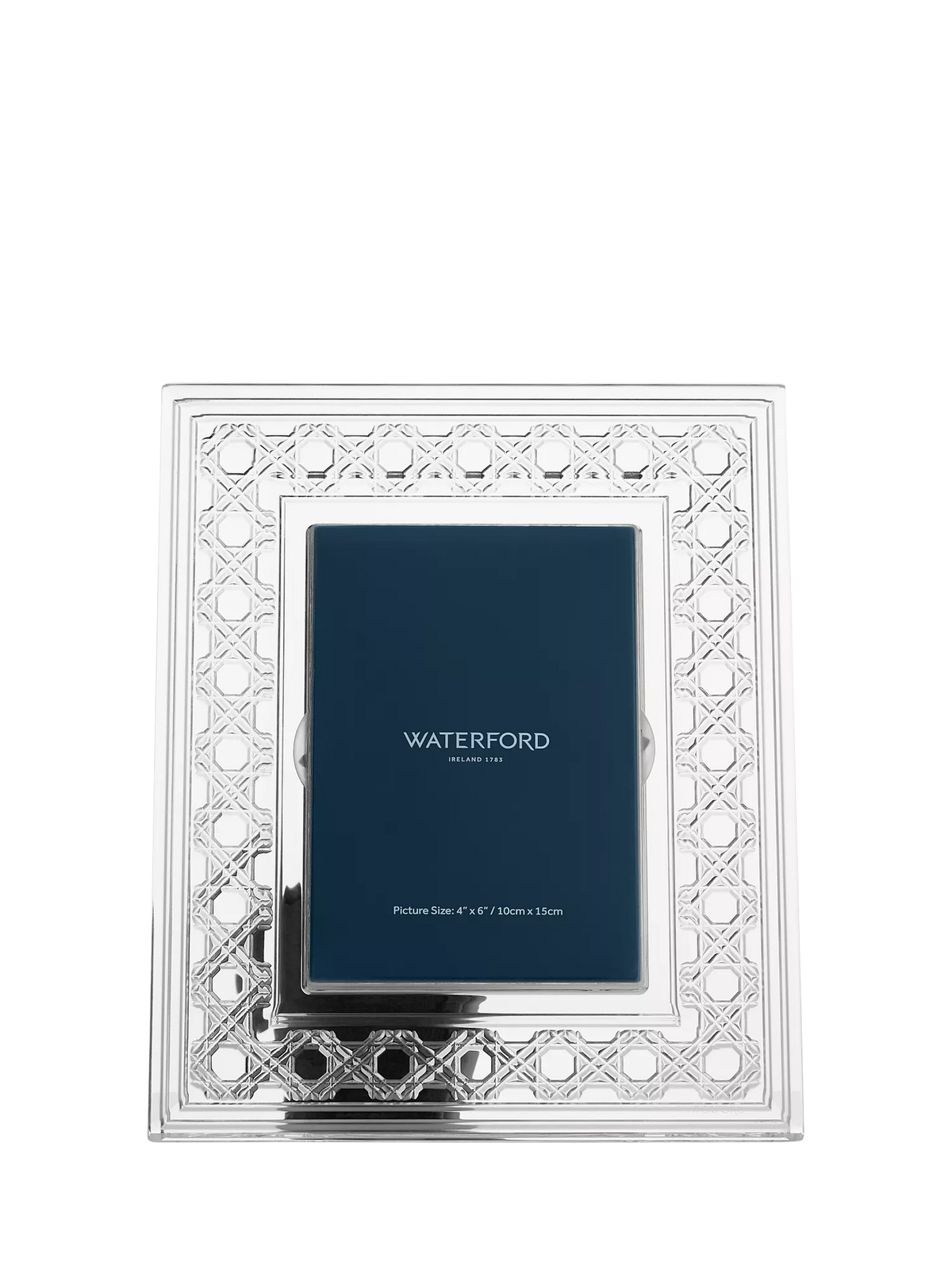 Waterford Opulence crystal photo frame 4x6 inches - British product