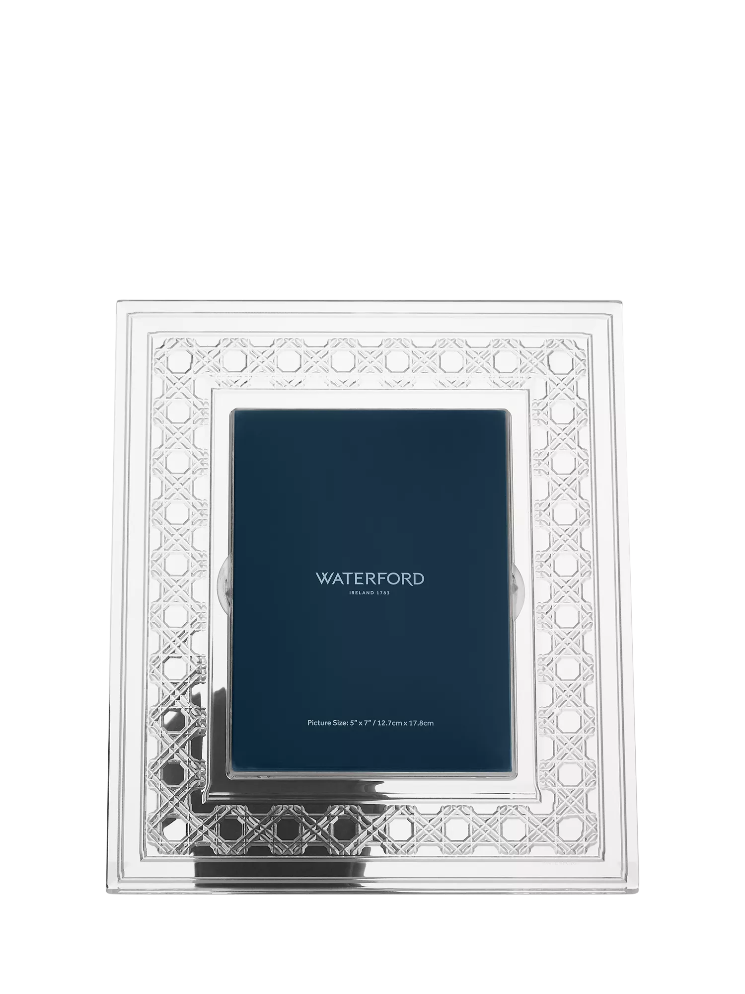 Waterford Opulence crystal photo frame 5x7 (British brand)